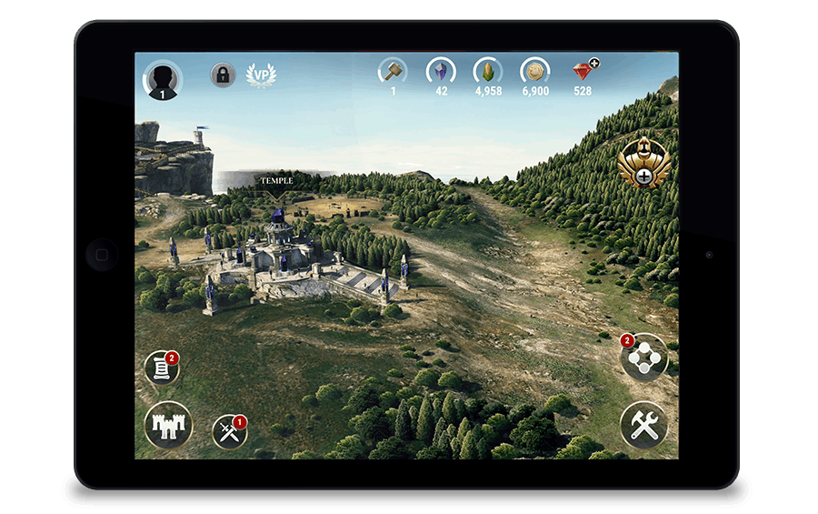 Dawn of Titans on Ipad