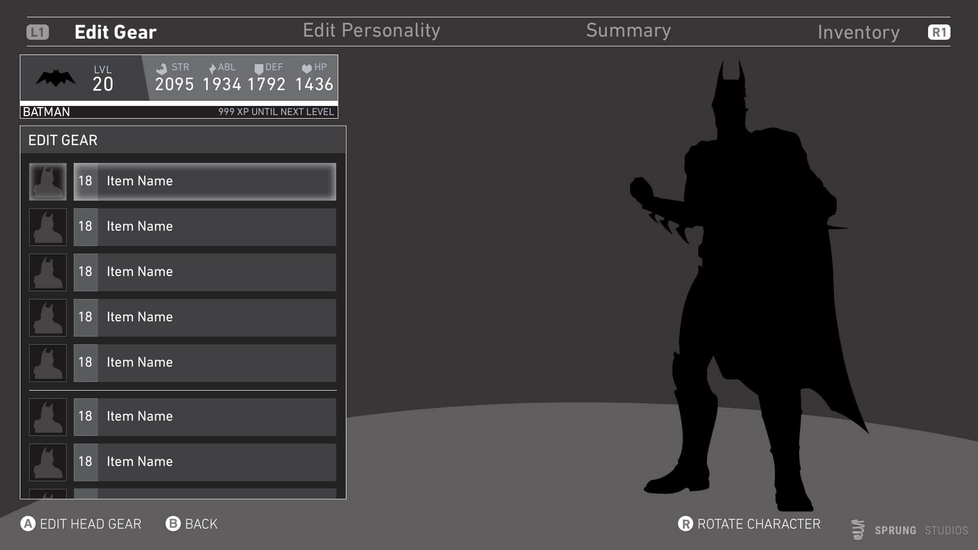 Injustice 2 Wireframe 2
