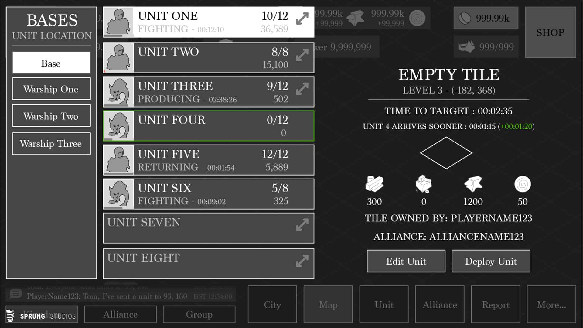 Kingdom Conquest Dark Empire Wireframe 2