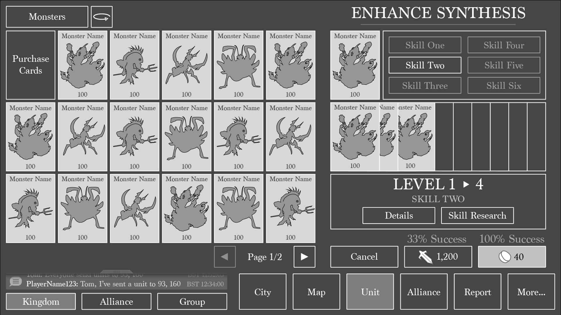 Kingdom Conquest Dark Empire Wireframe 1