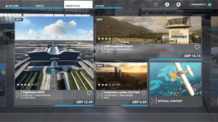 Microsoft Flight Simulator 2020 Marketplace 2