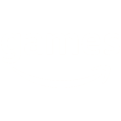 Amazon Games Logo White Amazon Games Logo - White