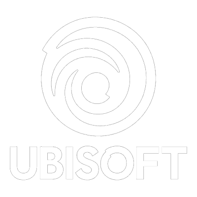 Ubisoft Logo White Ubisoft Logo - White