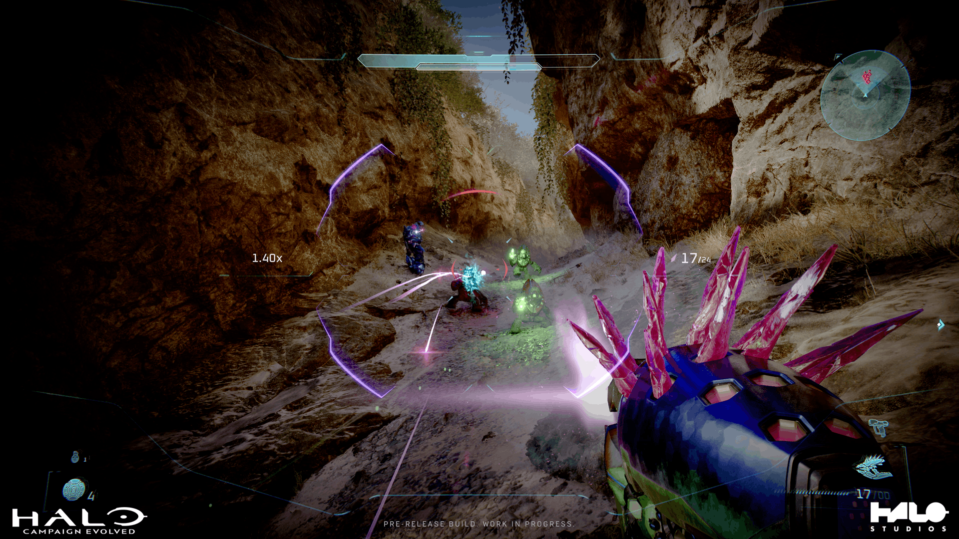 Halo: Campaign Evolved In-Game Screenshot (HUD and UI) 2